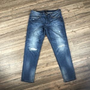 White House black market girlfriend skinny jeans